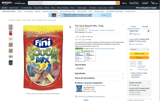 Fini Sour Booom Mix por 1,31€