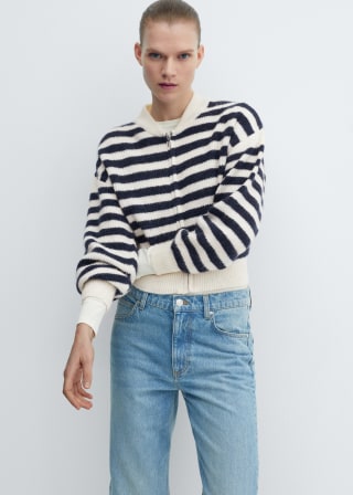 Cárdigan de punto con cremallera para Mujer por 11.99€