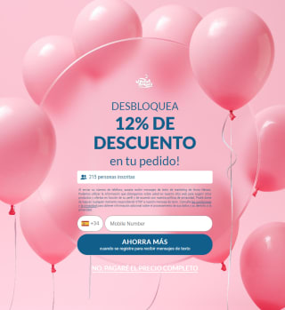 12% Dto por registro mediante número de teléfono