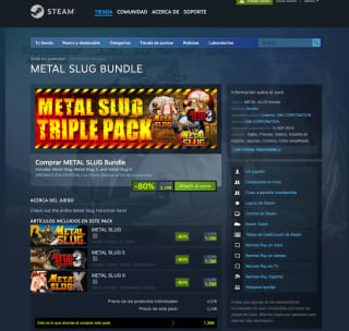 Juego METAL SLUG Bundle a tan solo 3,19€