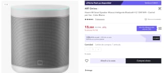 Altavoz Inteligente Xiaomi Mi Smart Speaker por 10,69€