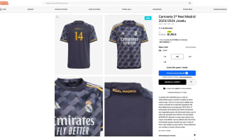 Camiseta 2ª Real Madrid 2023/2024 Joselu Niños por 81,95€