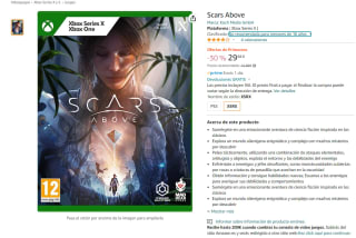 Videojuego para xbox Scars Above por sólo 29,98€
