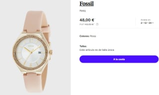 Reloj para Mujer Fossil por 48€