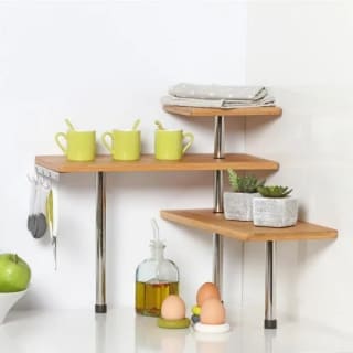 Estanteria De Esquina Bambu 3 por 11,39€