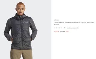 Chaqueta de hombre Terrex Multi Hybrid Insulated adidas por 51.95€