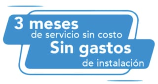 3 Meses Gratis Telmex (Instalación Sin Costo 6 meses de Netflix y 80mb) por $389 al mes