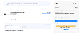 Pack 4 Etiqueta de rastreo Samsung Galaxy SmartTag2 por 62,23€