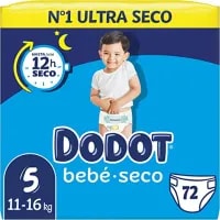 Chollazo Pañales Dodot Bebé Seco Pañales Bebé, Talla 3,4,5,6 por solo 12,17€