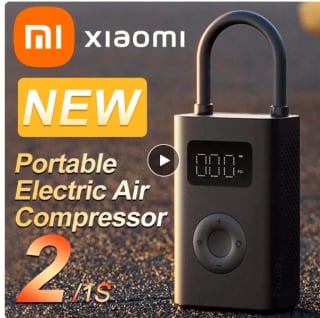 Xiaomi Mijia Luchtpomp 2 voor €31,17 bij Aliexpress