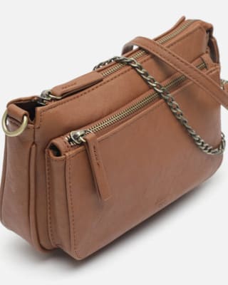 Bolso bandolera pequeño con doble correa extraíble por 9€