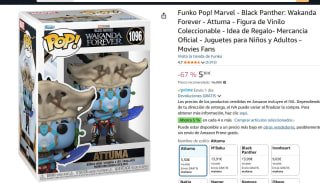 Figura Funko Pop de Marvel ,Black Panther: Wakanda Forever :Attuma por 5,30€