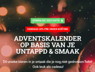 Craftbox Adventskalender met 20% pre-order korting