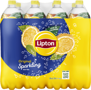 100% cashback op een pack Lipton Sparkling Ice Tea