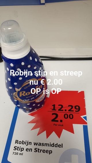 Robijn Stip en Streep €2