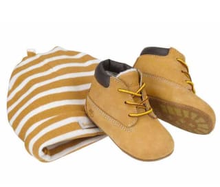 Timberland giftbox (Muts + schoenen) voor 19,99 euro