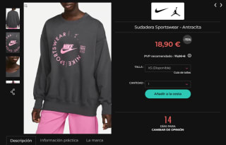 Rebajas hasta 80% + 10€ EXTRA descuento ropa y calzado Nike