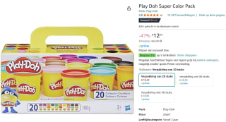 Play Doh Super Color Pack met 20 potjes voor €12,24 bij Amazon