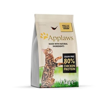 Pienso Applaws Complete Natural Chicken seco para gatos adultos 7,5 kg por 28,33€