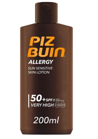 Protector solar PIZ BUIN Allergy SPF 50+ 200ml por 6.17€