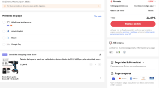 Taladro de impacto eléctrico inalámbrico recargable 32 Torques por solo