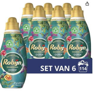 Tot wel 60% korting op diverse wasmiddelen / wasverzachters