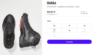 Bottas de Trekking para Mujer Rukka RAKVERE MS por 61.2€