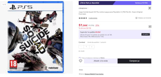 Juego PS5 Suicide Squad: Kill the Justice League por 51.84€ (Cuenta Nueva 41.84€)