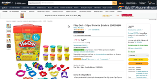 Súper Maletín Play-Doh por 25,38€