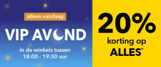 20% korting op bijna alles bij Scapino vanavond