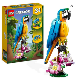 LEGO 31136 Creator 3 in 1 Exotische Papegaai voor €18,99 bij Amazon.nl