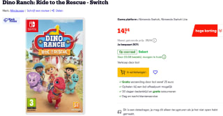 Dino Ranch: Ride to the Rescue voor €14,54 bij Bol
