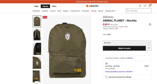 Recopilacion mochilas marca Defacto por 9,90€