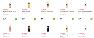 1+1 gratis op Pepsi, Royal Club of Rivella bij de Plus