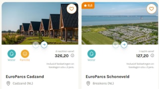 €50 extra korting bij Europarcs