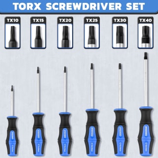 EffektWerk 6-delige Torx-schroevendraaierset voor €6,99 bij Amazon