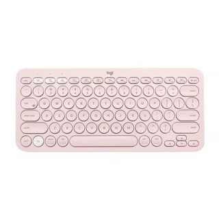 Teclado Logitech K380 inalámbrico colo rosa 9164 por 24,19€