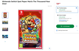 Paper Mario The Thousand-Year Door voor €39,99 bij Smythstoys