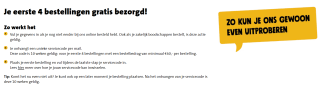 4 keer gratis bezorgen van je boodschappen bij Jumbo