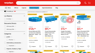 Descuento 10% piscina y accesorios en Worten
