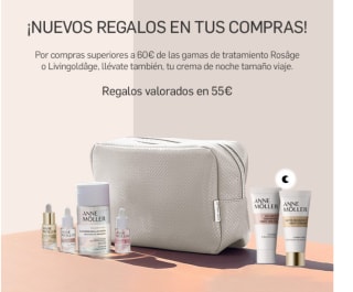 Descubre los nuevos regalos de anne moller por compras de +60€