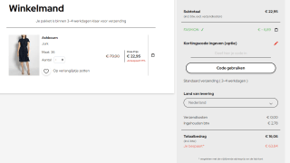 30% extra korting op de mid season sale + gratis verzending bij Dress for less