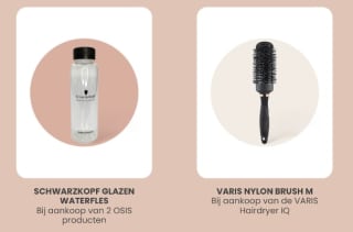 Gratis cadeau bij aankoop van diverse merken bij Haarshop