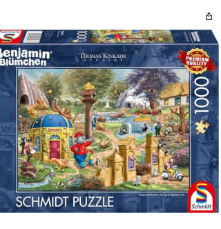Puzzle 1000 piezas Schmidt Spiele 58423 Thomas Kinkade un dia en el Zoologico por 7,40€