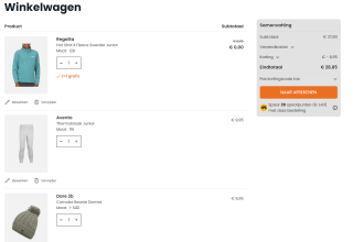 3+1 gratis op de gehele wintersport collectie van Pluto Sport