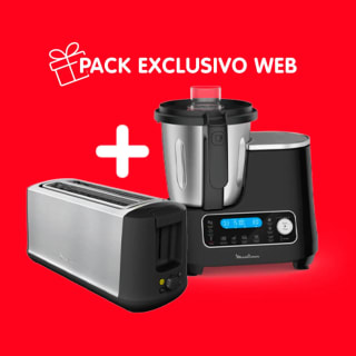 Pack de Robot Clickchef + Tostadora por solo 140,99€
