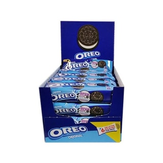 Galletas Oreo clásicas. Caja de 20 paquetes de 6 galletas cada uno por 8.49€