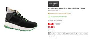 Botas casual de mujer BRAIES UP Gore-Tex Dolomite por 55€