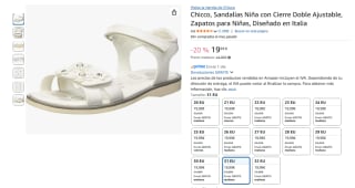 Sandalias Chicco para niña por 19,99€
