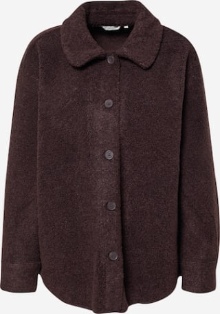 TOM TAILOR Transition Jacket in Dark Brown voor €23,90 bij About You